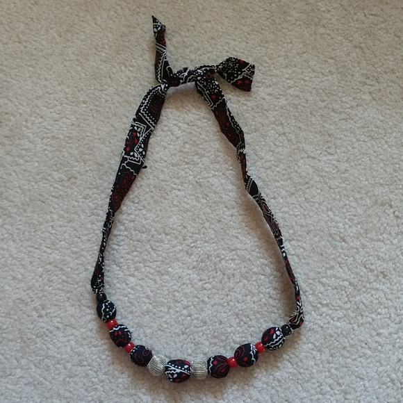 Handmade necklace adjustable length - Picture 1 of 3